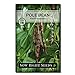 photo Sow Right Seeds - Rattlesnake Pole Bean Seed for Planting - Non-GMO Heirloom Packet with Instructions to Plant a Home Vegetable Garden 2022-2021