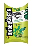 foto: jetzt Undergreen by Compo Jungle Fever, Nährstoffstäbchen für Grünpflanzen, Bio-Düngestäbchen, 15 Stück Online, bester Preis 6,86 € neu 2024-2023 Bestseller, Rezension