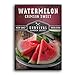 photo Survival Garden Seeds - Crimson Sweet Watermelon Seed for Planting - Packet with Instructions to Plant and Grow Large Delicious Watermelons in Your Home Vegetable Garden - Non-GMO Heirloom Variety 2024-2023
