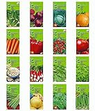 foto: jetzt Nojaus Seklos - 16 Packungen Gemüsesamen, Hohe Qualität, Gentechnikfrei, Hohe Keimrate, Einfach Zu Wachsen Online, bester Preis 8,45 € (0,53 € / stück) neu 2024-2023 Bestseller, Rezension