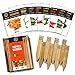 photo Pepper Seeds for Garden Planting - 8 Non-GMO Heirloom Pepper Seed Packets, Wood Gift Box & Plant Markers, DIY Home Gardening Gifts for Plant Lovers 2024-2023