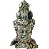 photo: You can buy RONYOUNG Buddha Head Statue Aquarium Decorations Resin Fish Hideout Betta Cave for Large Fish Tank Ornaments Betta Sleep Rest Hide Play Breed, Grey online, best price $21.99 new 2024-2023 bestseller, review
