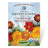 photo: You can buy The Old Farmer's Almanac Premium Marigold Seeds (Open-Pollinated Petite Mixture) - Approx 200 Seeds online, best price $4.29 new 2024-2023 bestseller, review