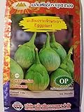 photo: You can buy Golden Mountain Thai Light Green Round Medium Eggplant Seeds online, best price $6.99 new 2024-2023 bestseller, review