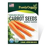 photo: You can buy Purely Organic Products Purely Organic Heirloom Carrot Seeds (Scarlet Nantes) - Approx 1800 Seeds online, best price $4.39 new 2024-2023 bestseller, review