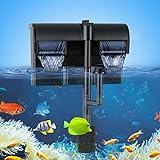 photo: You can buy Aquarium Power Filter 20-45 Gallon w/ Surface Skimmer Whisper Multi-Stage 158GPH Hang on Back Fish Tank Filter Adjustable for Saltwater & freshwater Large Tank Water Filter System (HBL701-Filter) online, best price $31.39 new 2024-2023 bestseller, review