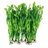 photo: You can buy MyLifeUNIT Artificial Seaweed Water Plants for Aquarium, Plastic Fish Tank Plant Decorations 10 PCS (Green) online, best price $13.99 ($1.40 / Count) new 2024-2023 bestseller, review
