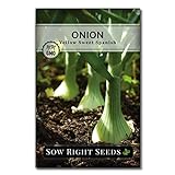 photo: You can buy Sow Right Seeds - Yellow Spanish Onion Seed for Planting - Non-GMO Heirloom Packet with Instructions to Plant a Home Vegetable Garden online, best price $4.99 new 2024-2023 bestseller, review