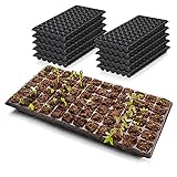 photo: You can buy 321Gifts, 10-Pack Seed Starter Kit, 2X Thicker 72 Cell Plastic Seedling Trays Gardening Germination Growing Trays Plant Grow Kit Seed Starting Trays Seedling Germination Nursery Pots Plug online, best price $23.40 new 2024-2023 bestseller, review