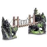 photo: You can buy Aquatic Planet Rope Bridge Mountains Large Aquarium Ornament Decor Decoration Fish Tank (Large (16 x 4 x 7 inches)) online, best price $49.99 new 2024-2023 bestseller, review