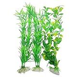 photo: You can buy CNZ 3-piece Aquarium Plastic Artificial Plants, 9.8-inch Tall online, best price $6.99 new 2024-2023 bestseller, review