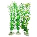 photo CNZ 3-piece Aquarium Plastic Artificial Plants, 9.8-inch Tall 2024-2023
