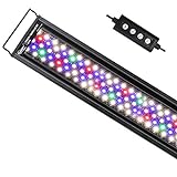 photo: You can buy hygger Advanced Full Spectrum LED Aquarium Light with 24/7 Lighting Cycle 6 Colors 5 Intensity Customize Fish Tank Light for 48-54 in Freshwater Planted Tank with Timer online, best price $67.99 new 2024-2023 bestseller, review