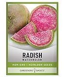 photo: You can buy Watermelon Radish Seeds for Planting - Heirloom, Non-GMO Vegetable Seed - 2 Grams of Seeds Great for Outdoor Spring, Winter and Fall Gardening by Gardeners Basics online, best price $4.95 new 2024-2023 bestseller, review