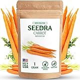 photo: You can buy SEEDRA Imperator Carrot Seeds for Indoor and Outdoor Planting - Non GMO and Heirloom Seeds - 900+ Seeds - Sweet Variety of Carrots for Home Vegetable Garden online, best price $6.00 new 2024-2023 bestseller, review