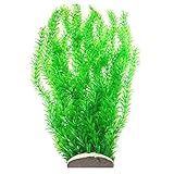 photo: You can buy Lantian Grass Cluster Aquarium Décor Plastic Plants Extra Large 23 Inches Tall, Green online, best price $10.99 new 2024-2023 bestseller, review
