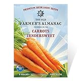 photo: You can buy The Old Farmer's Almanac Heirloom Carrot Seeds (Tendersweet) - Approx 3000 Non-GMO Seeds online, best price $4.29 new 2024-2023 bestseller, review