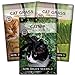 photo Sow Right Seeds - Catnip and Cat Grass Seed Collection for Planting Indoors or Outdoors, Includes The Popular herb Seed Catnip and Cat Grass (100% Sweet Oat Grass), Non-GMO Heirloom Seed 2024-2023