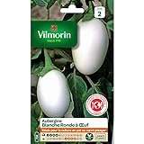 photo: acheter Vilmorin - Sachet graines Aubergine blanche ronde à oeuf en ligne, meilleur prix 5,85 € nouveau 2024-2023 best-seller, examen