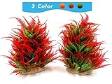 photo: You can buy BEGONDIS 2 Pcs Fish Tank Artificial Red Water Plants, Aquarium Decorations Made of Soft Plastic, Safe for All Fish & Pets online, best price $12.99 new 2024-2023 bestseller, review