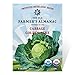 photo The Old Farmer's Almanac Heirloom Cabbage Seeds (Golden Acre) - Approx 950 Seeds 2024-2023