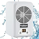 photo: You can buy Poafamx Aquarium Water Chiller Heater 5gal Fish Tank Cooling Heating System Quiet for Household Fish Farm Water Grass Jellyfish Coral 110V with Pump and Pipe online, best price $125.00 new 2024-2023 bestseller, review