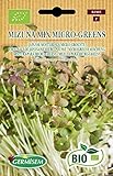 photo: acheter Germisem Bio Graines Chou salade japonaise micro-pousse Mizuna Mix en ligne, meilleur prix 3,99 € nouveau 2024-2023 best-seller, examen