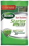 photo: You can buy Scotts Turf Builder Starter Food for New Grass, 15 lb. - Lawn Fertilizer for Newly Planted Grass, Also Great for Sod and Grass Plugs - Covers 5,000 sq. ft. online, best price $22.99 new 2024-2023 bestseller, review