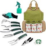photo: You can buy INNO STAGE Gardening Tools Set and Organizer Tote Bag with 10 Piece Garden Tools,Garden Gift Set, Vegetable Gardening Hand Tools Kit Bag with Garden Digging Claw Gardening Gloves online, best price $23.47 new 2024-2023 bestseller, review