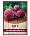 photo Beet Seeds for Planting Detroit Dark Red 100 Heirloom Non-GMO Beets Plant Seeds for Home Garden Vegetables Makes a Great Gift for Gardeners by Gardeners Basics 2023-2022