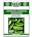 photo: You can buy National Pickling Cucumber Seeds - 50 Seeds Non-GMO online, best price $1.59 ($0.03 / Count) new 2024-2023 bestseller, review