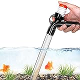 photo: You can buy Aquarium Gravel Cleaner Fish Tank Kit Long Nozzle Water Changer for Water Changing and Filter Gravel Cleaning with Air-Pressing Button and Adjustable Water Flow Controller- BPA Free online, best price $16.99 new 2024-2023 bestseller, review