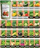 photo: You can buy 16,000 Heirloom Seeds for Planting Vegetables and Fruits - 32 Variety, Non-GMO Survival Seed Vault online, best price $39.99 ($0.00 / Count) new 2024-2023 bestseller, review