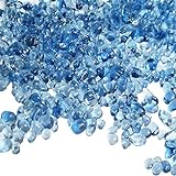 photo: You can buy KISEER Clear Aquarium Glass Stone Bulk 1 LB Sea Glass Beads Gems Marbles Pebbles Gravel Rock for Aquarium, Fish Tank, Garden, Vase Fillers, Succulent Plants Decor (Sea Blue) online, best price $11.49 new 2024-2023 bestseller, review