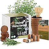 photo: You can buy Indoor Herb Garden Starter Kit - Certified USDA Organic Non GMO - 5 Herb Seed Basil, Cilantro, Parsley, Sage, Thyme, Potting Soil, Plant Kit - DIY Kitchen Grow Kit for Growing Herb Seeds Indoors online, best price $29.97 new 2024-2023 bestseller, review