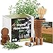 photo Indoor Herb Garden Starter Kit - Certified USDA Organic Non GMO - 5 Herb Seed Basil, Cilantro, Parsley, Sage, Thyme, Potting Soil, Plant Kit - DIY Kitchen Grow Kit for Growing Herb Seeds Indoors 2024-2023