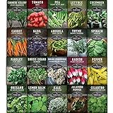 photo: You can buy Survival Garden Seeds Apartment Kit Seed Vault - Non-GMO Heirloom Survival Garden Seeds for The Urban Homestead - Container Friendly Vegetables for Growing on Your Patio, Porch, or Any Small Space online, best price $24.99 new 2024-2023 bestseller, review