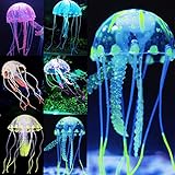 photo: You can buy Uniclife 6 Pcs Glowing Jellyfish Ornament Decoration for Aquarium Fish Tank online, best price $9.99 ($1.66 / Count) new 2024-2023 bestseller, review