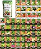 photo: You can buy HOME GROWN Heirloom Vegetable Seeds - 27,500+ Seeds - 55 Variety of Non GMO Vegetable Seeds for Planting Home Garden, Homestead and Survival Gardening Seeds - Seeds for Planting Fruits and Vegetables online, best price $69.99 ($0.00 / Count) new 2024-2023 bestseller, review