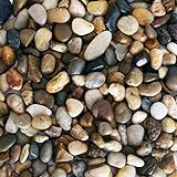 photo: You can buy Galashield River Rocks Polished Pebbles Decorative Stones Natural Aquarium Gravel (2 lb Bag) online, best price $12.99 new 2024-2023 bestseller, review