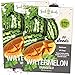 photo Seed Needs, Orangeglo Watermelon (Citrullus lanatus) Twin Pack of 20 Seeds Each 2024-2023