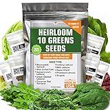 photo: You can buy Heirloom Non-GMO Lettuce and Greens Seeds Variety Pack for Outdoor and Indoor Gardening & Hydroponics, 5000+ Seeds - Kale, Butter, Oak, Spinach, Romaine Bibb & More online, best price $12.90 ($0.00 / Count) new 2024-2023 bestseller, review