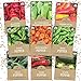 photo Organic Hot Pepper Seeds Variety Pack - 9 Unique Packets Non-GMO USDA Certified Organic Sweet Yards Seed Co 2024-2023