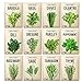 photo SOWER'S SOURCE Herb Seeds For Planting - 12 Non-GMO Herb Garden Seeds for Planting Herbs: Basil Seeds, Dill, Chives, Oregano, Sage, Peppermint, Cilantro, Thyme, Rosemary, Tarragon, Parsley, Arugula 2024-2023