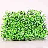 photo: You can buy SLSON Aquarium Decorations Grass Artificial Plastic Lawn 9 inches Square Landscape Green Plants for Saltwater Freshwater Tropical Fish Tank Decoration,with 8 Pcs Suction Cups online, best price $7.99 new 2024-2023 bestseller, review