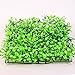 photo SLSON Aquarium Decorations Grass Artificial Plastic Lawn 9 inches Square Landscape Green Plants for Saltwater Freshwater Tropical Fish Tank Decoration,with 8 Pcs Suction Cups 2024-2023